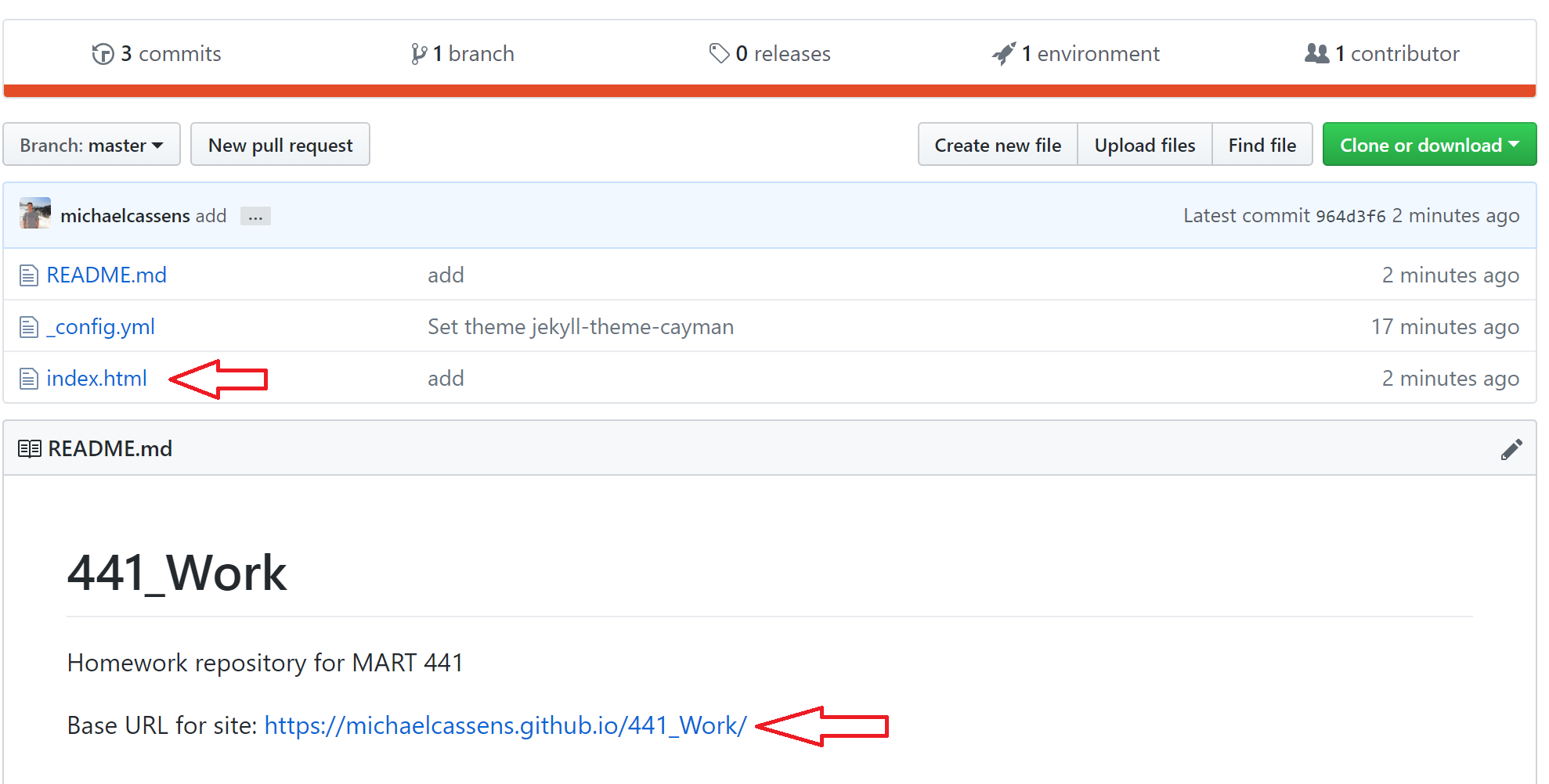 Updated repo on github.com