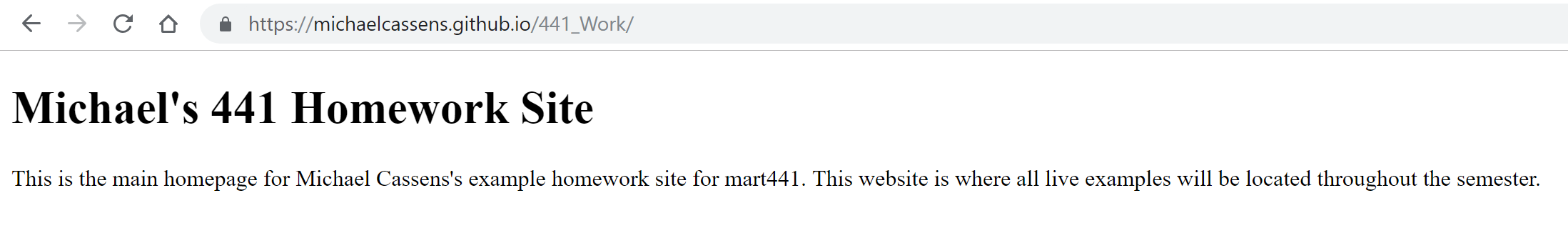 Updated GH-Pages homepage